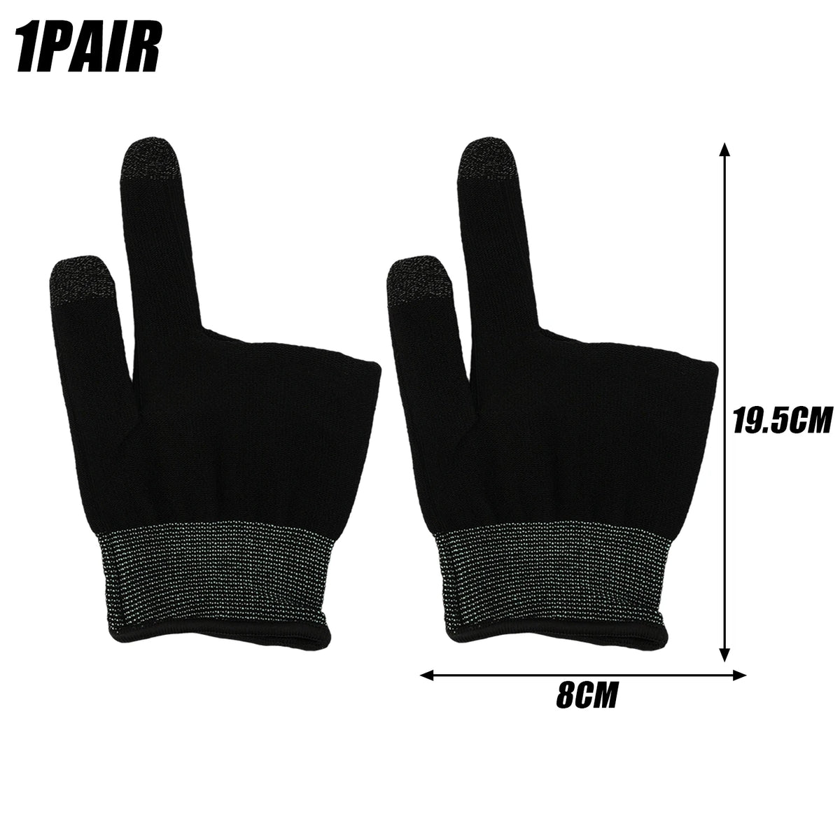 Gants Gaming Tactiles Anti-Transpiration