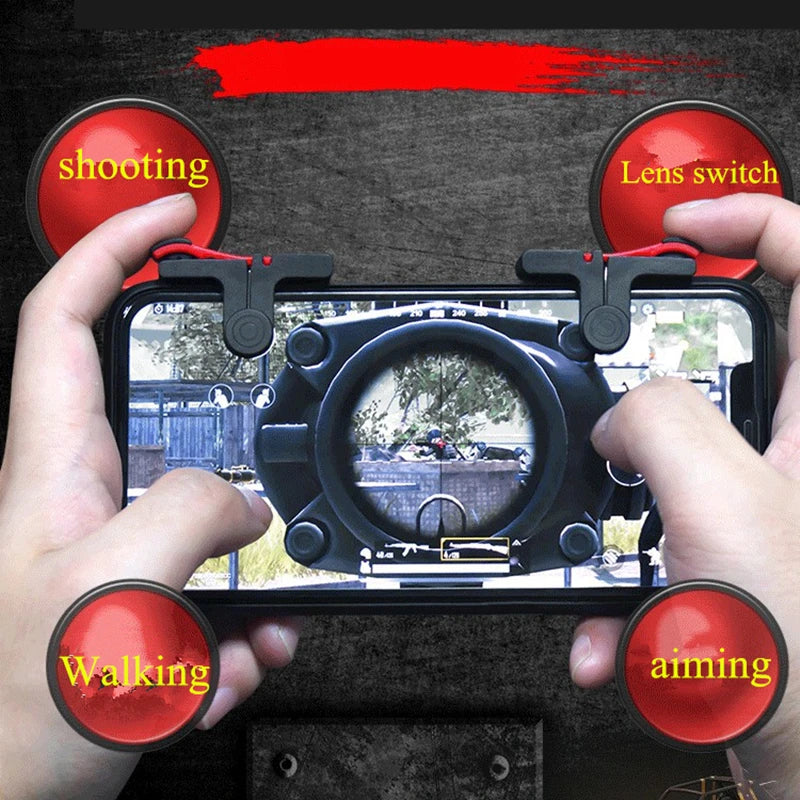 Support Téléphone Gaming D9 – Gâchettes PUBG Mobile