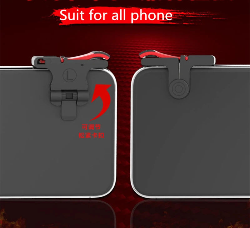 Support Téléphone Gaming D9 – Gâchettes PUBG Mobile